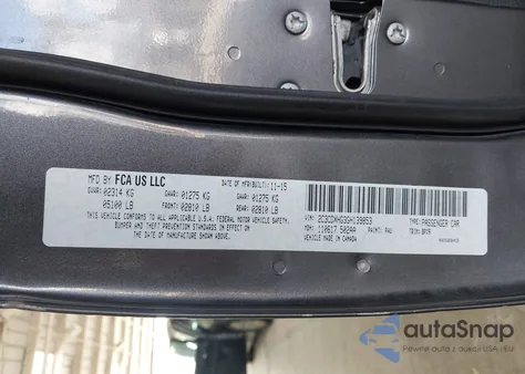 2016 Dodge Charger Sxt z USA, uszkodzony, nr VIN 2C3CDXHG3GH139853